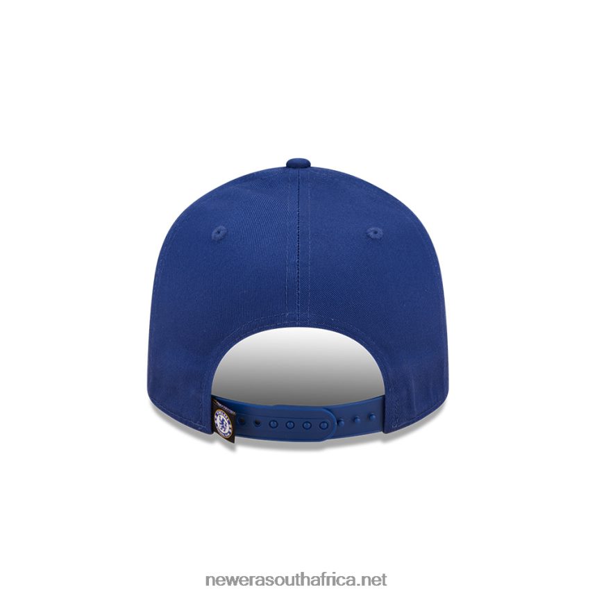 Chelsea FC Lion Crest Essential Blue 9FIFTY Stretch Snap Cap New Era TRBRBN1856