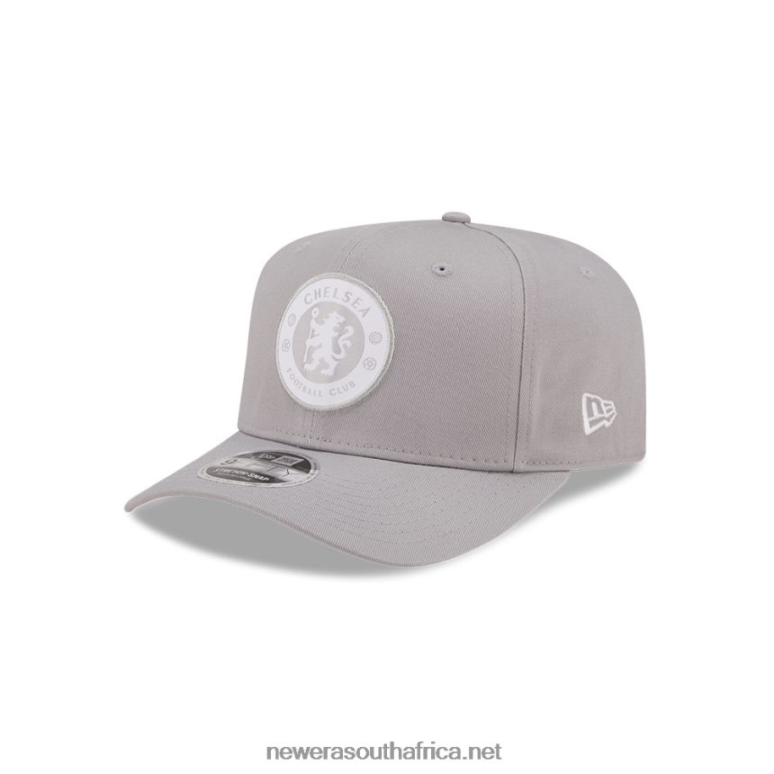 Chelsea FC Lion Crest Grey 9FIFTY Stretch Snap Cap New Era TRBRBN1870