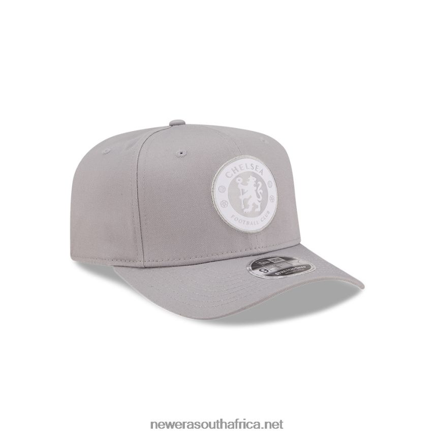 Chelsea FC Lion Crest Grey 9FIFTY Stretch Snap Cap New Era TRBRBN1870