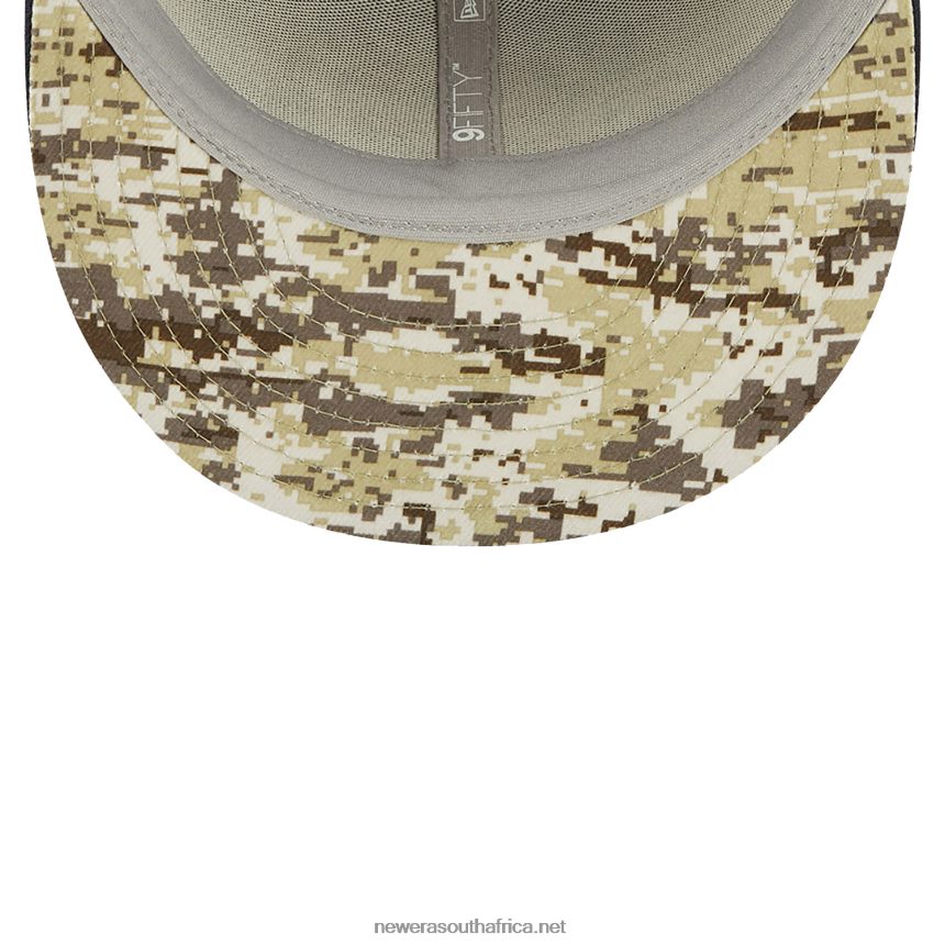 Chicago Bears NFL Salute to Service Black 9FIFTY Snapback Cap New Era TRBRBN1829