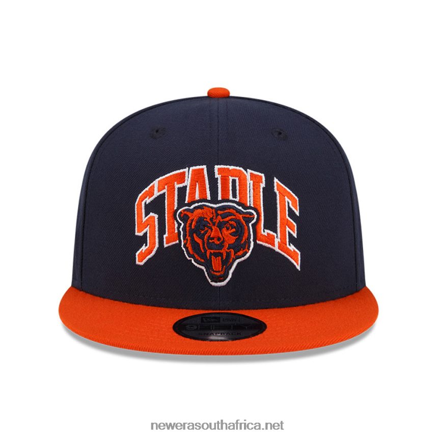 Chicago Bears x Staple Navy 9FIFTY Snapback Cap New Era TRBRBN1944