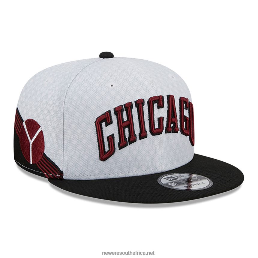 Chicago Bulls Authentics City Edition White 9FIFTY Snapback Cap New Era TRBRBN2090