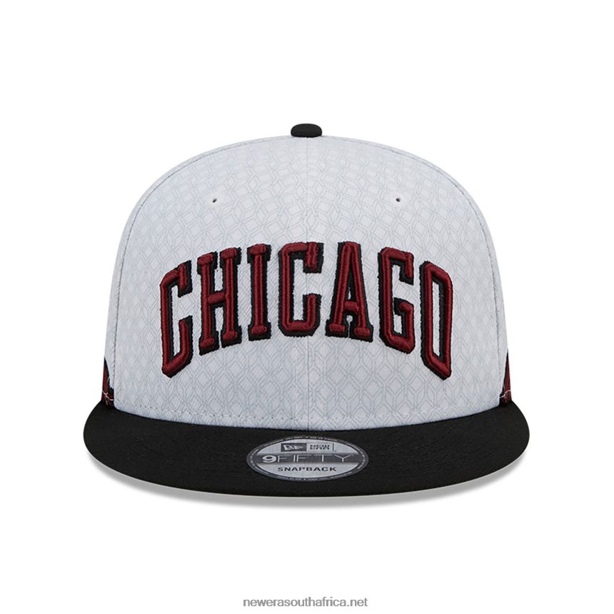 Chicago Bulls Authentics City Edition White 9FIFTY Snapback Cap New Era TRBRBN2090