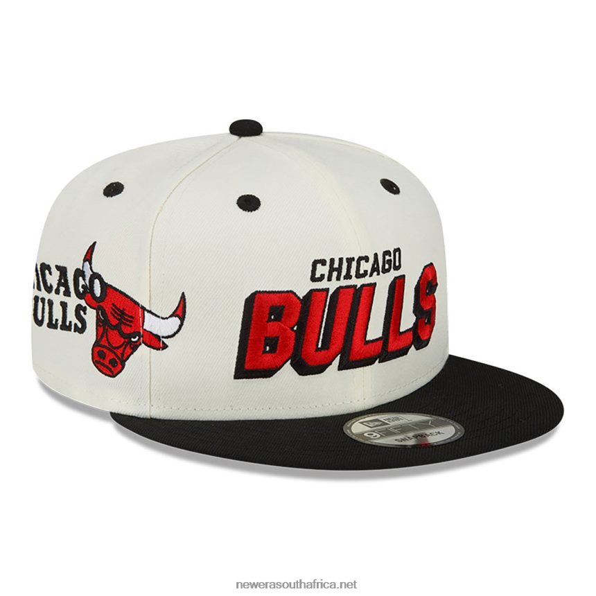 Chicago Bulls Awake White 9FIFTY Snapback Cap New Era TRBRBN2114