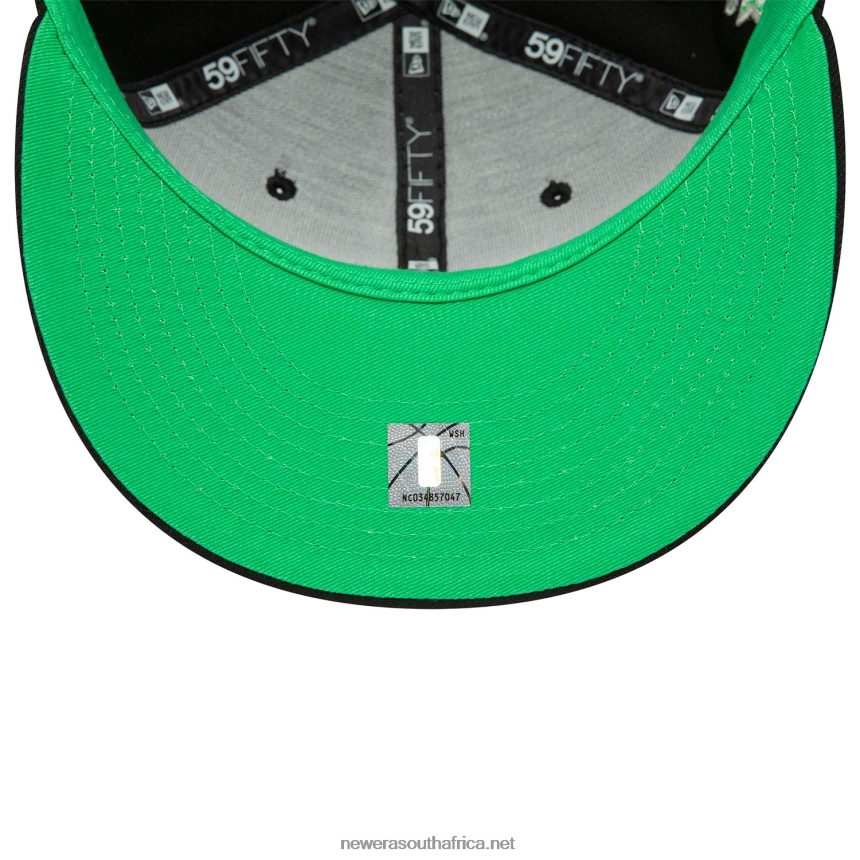 Chicago Bulls Citrus Pop Black 59FIFTY Fitted Cap New Era TRBRBN1296