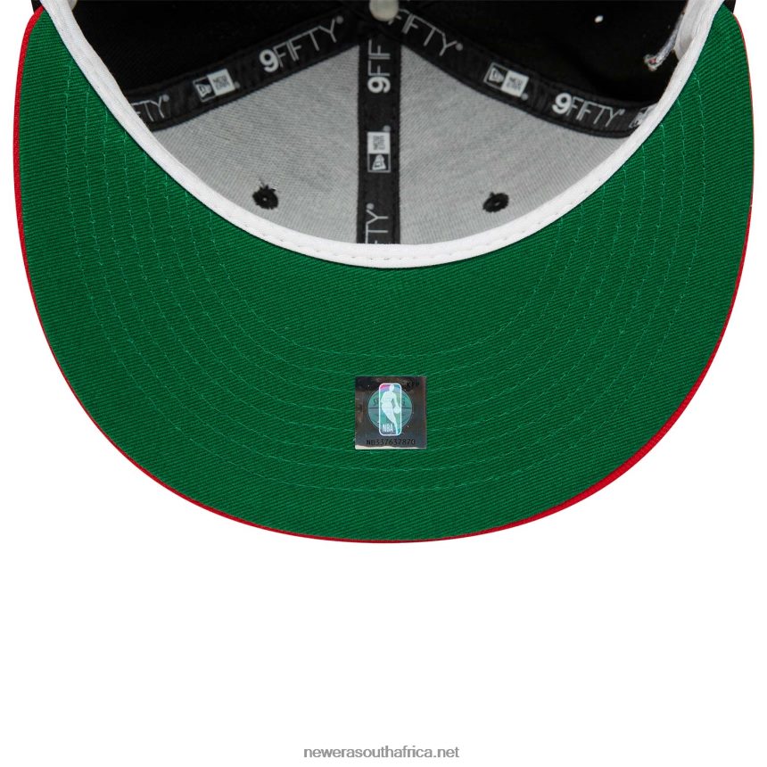 Chicago Bulls City Arch Black 9FIFTY Snapback Cap New Era TRBRBN2130