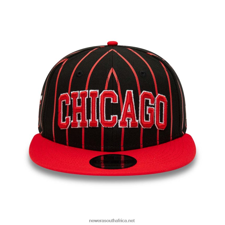 Chicago Bulls City Arch Black 9FIFTY Snapback Cap New Era TRBRBN2130