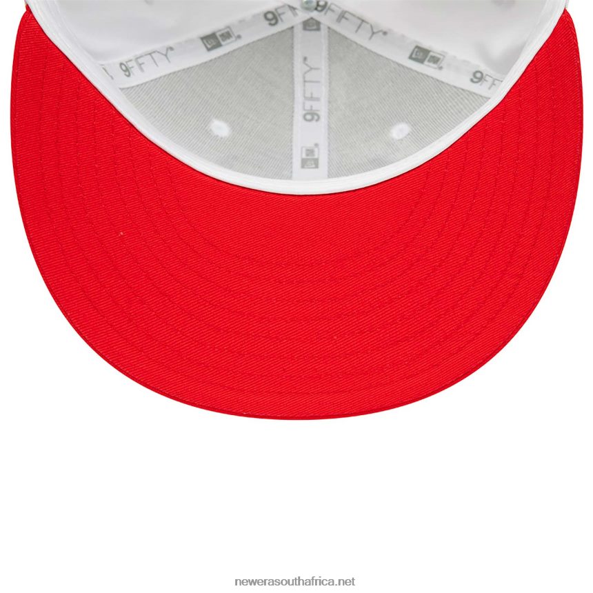 Chicago Bulls Crown Patches White 9FIFTY Snapback Cap New Era TRBRBN2086