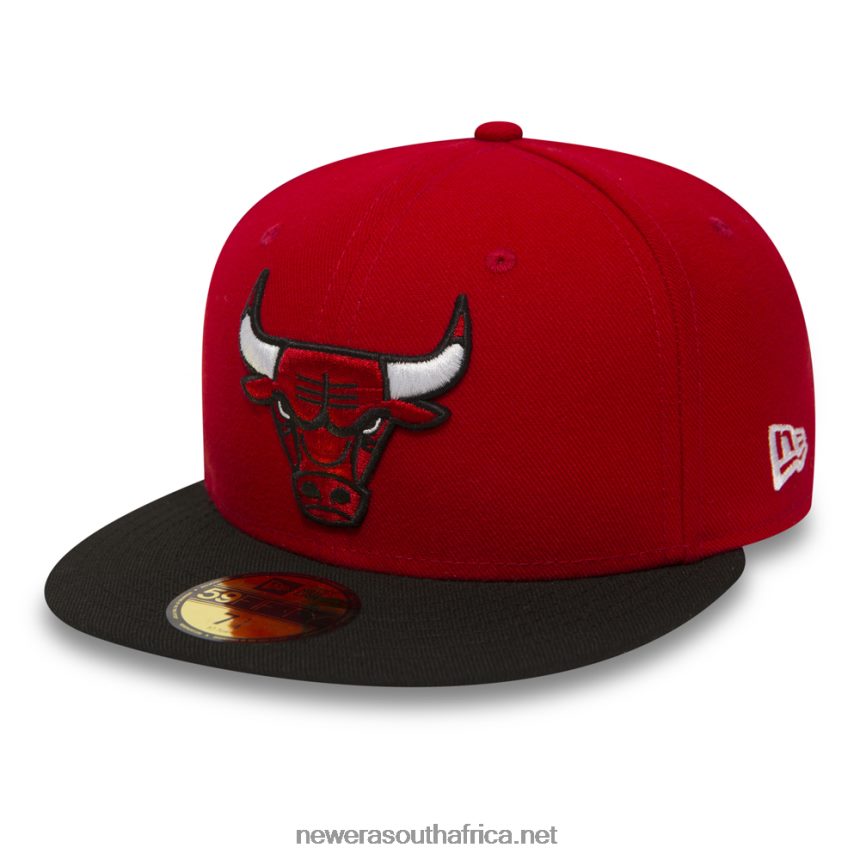 Chicago Bulls Essential Red 59FIFTY Cap New Era TRBRBN551