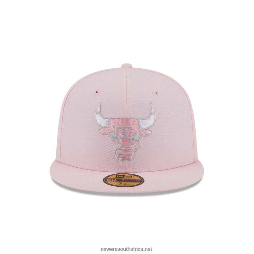 Chicago Bulls Light Fantasy Pink 59FIFTY Fitted Cap New Era TRBRBN1278