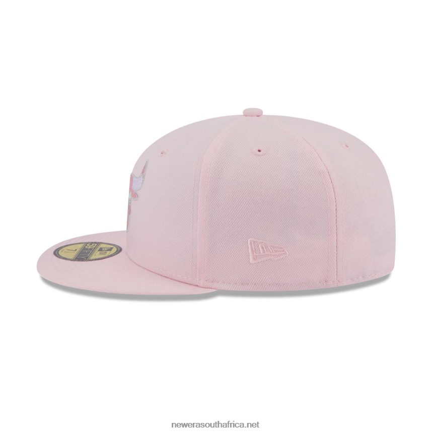 Chicago Bulls Light Fantasy Pink 59FIFTY Fitted Cap New Era TRBRBN1278