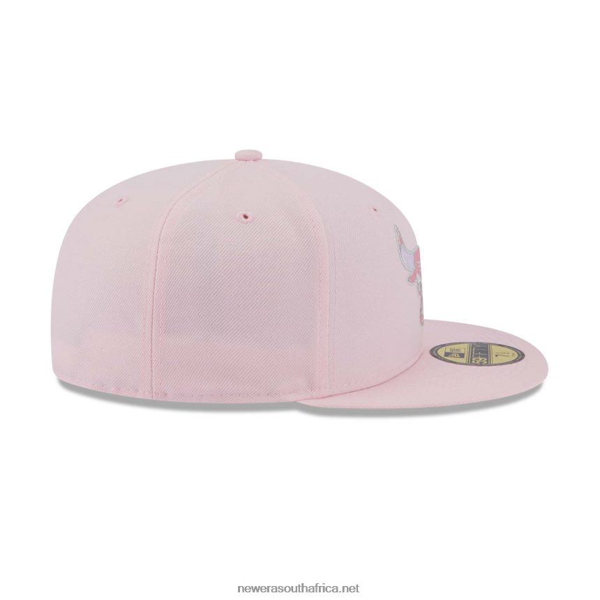 Chicago Bulls Light Fantasy Pink 59FIFTY Fitted Cap New Era TRBRBN1278