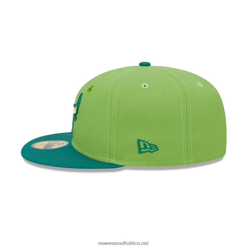 Chicago Bulls Lucky Streak Green 59FIFTY Fitted Cap New Era TRBRBN681