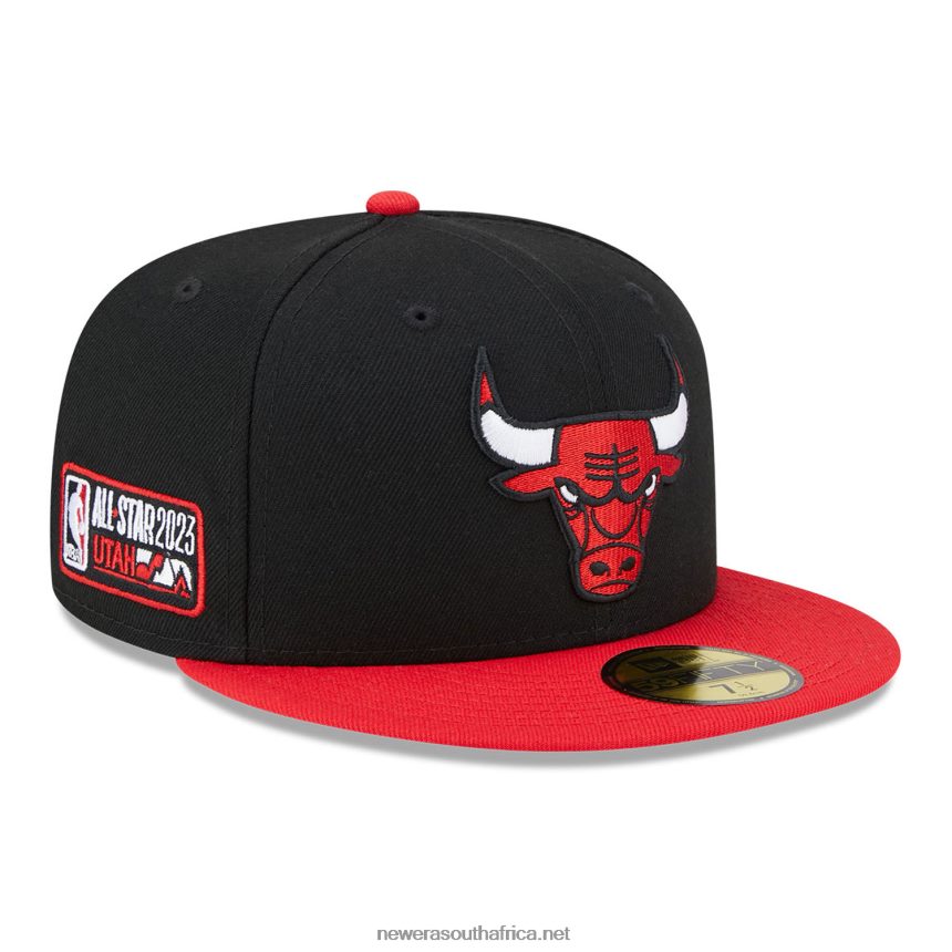 Chicago Bulls NBA All Star Game Black 59FIFTY Fitted Cap New Era TRBRBN138