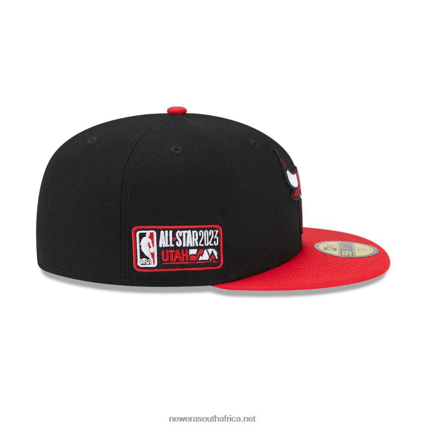 Chicago Bulls NBA All Star Game Black 59FIFTY Fitted Cap New Era TRBRBN138