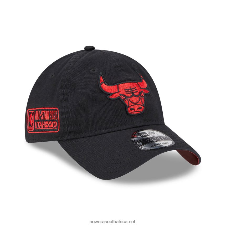 Chicago Bulls NBA All Star Game Black 9TWENTY Adjustable Cap New Era TRBRBN2215