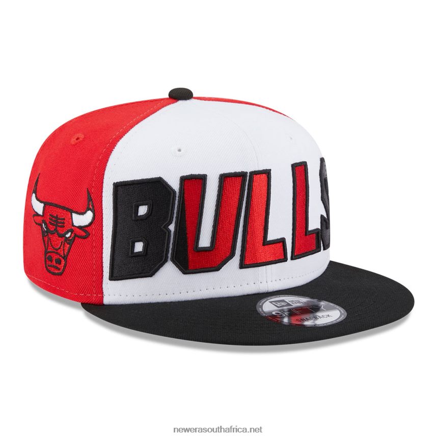 Chicago Bulls NBA Back Half Black 9FIFTY Snapback Cap New Era TRBRBN2008