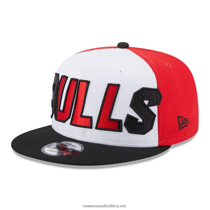 Chicago Bulls NBA Back Half Black 9FIFTY Snapback Cap New Era TRBRBN2008