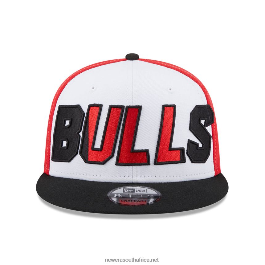 Chicago Bulls NBA Back Half Black 9FIFTY Snapback Cap New Era TRBRBN2008