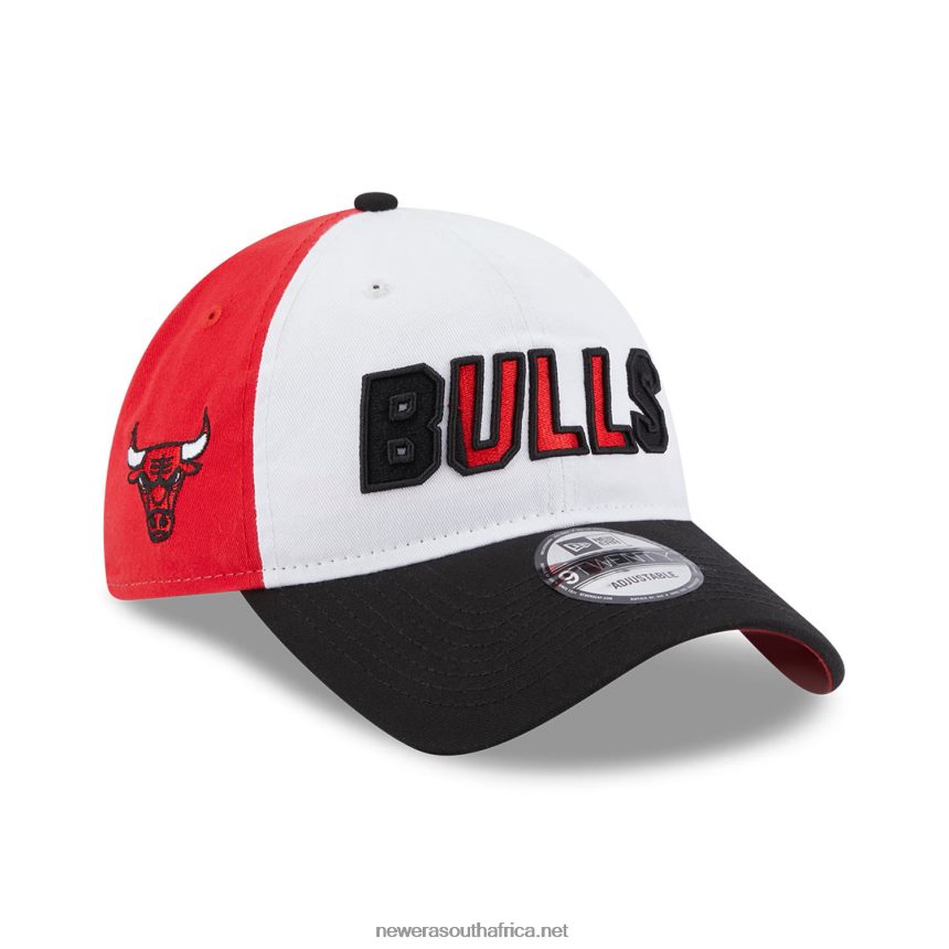 Chicago Bulls NBA Back Half Black 9TWENTY Adjustable Cap New Era TRBRBN2227