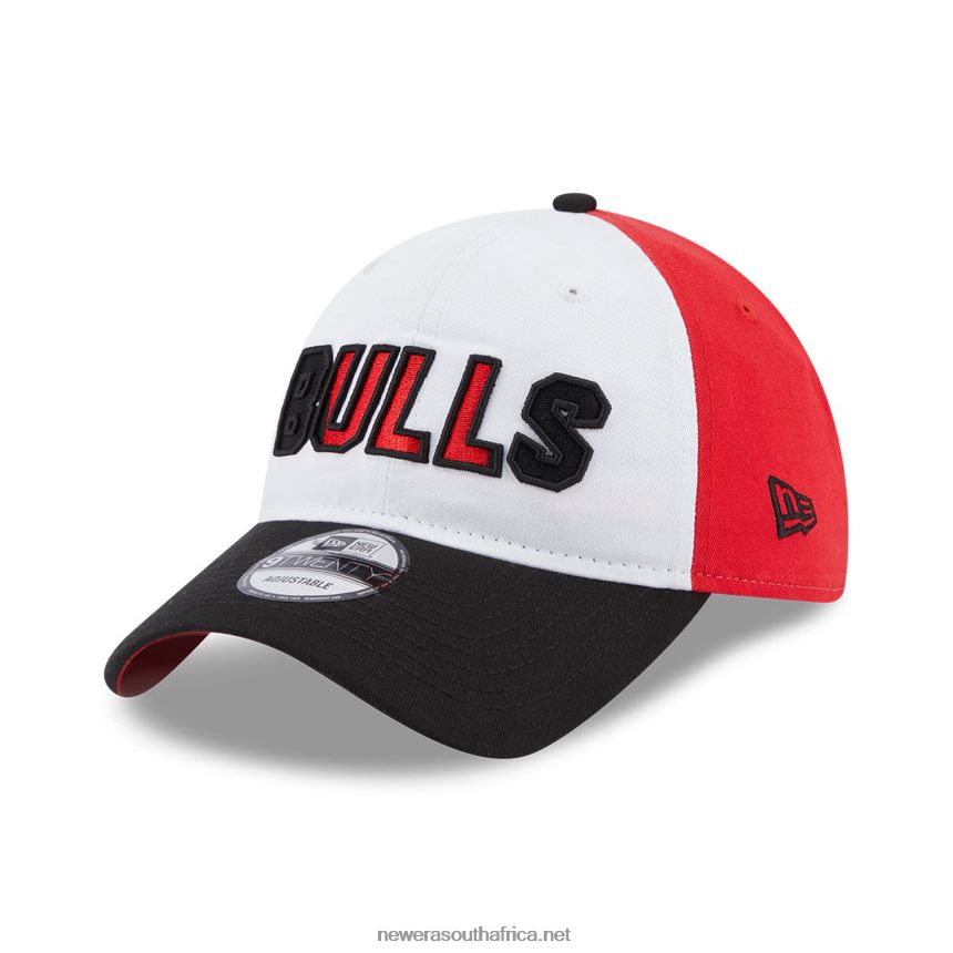 Chicago Bulls NBA Back Half Black 9TWENTY Adjustable Cap New Era TRBRBN2227