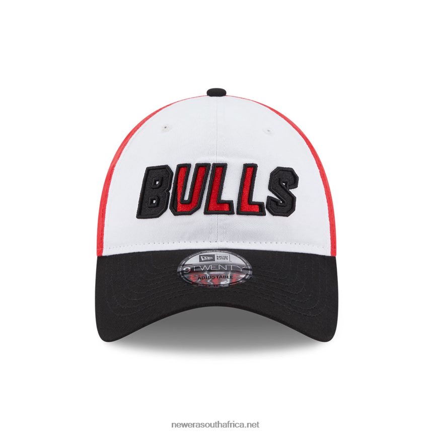 Chicago Bulls NBA Back Half Black 9TWENTY Adjustable Cap New Era TRBRBN2227