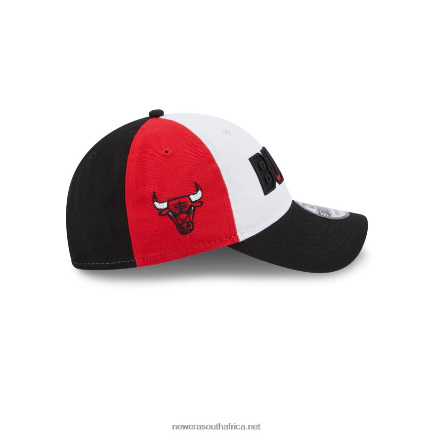 Chicago Bulls NBA Back Half Black 9TWENTY Adjustable Cap New Era TRBRBN2227