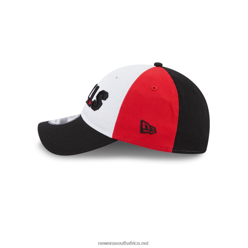 Chicago Bulls NBA Back Half Black 9TWENTY Adjustable Cap New Era TRBRBN2227