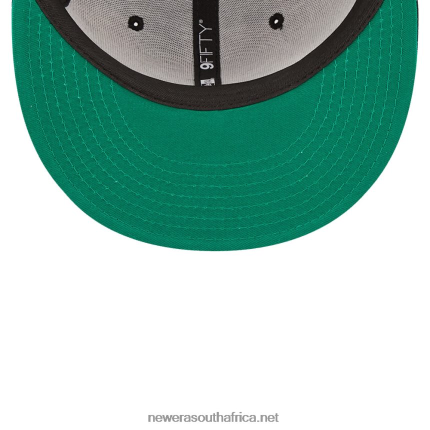 Chicago Bulls NBA Sweep Black 9FIFTY Snapback Cap New Era TRBRBN2107