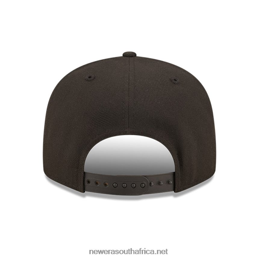 Chicago Bulls NBA Sweep Black 9FIFTY Snapback Cap New Era TRBRBN2107