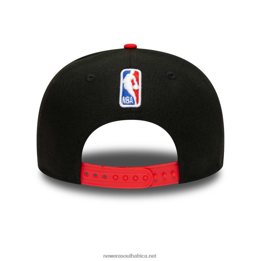Chicago Bulls NBA Tip Off 2022 Black 9FIFTY Snapback Cap New Era TRBRBN2079