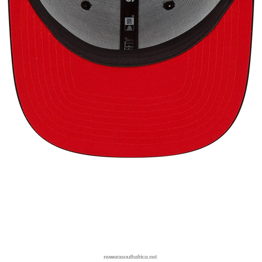 Chicago Bulls NBA x Marvel Spider-Man Black 9FIFTY Snapback Cap New Era TRBRBN2004