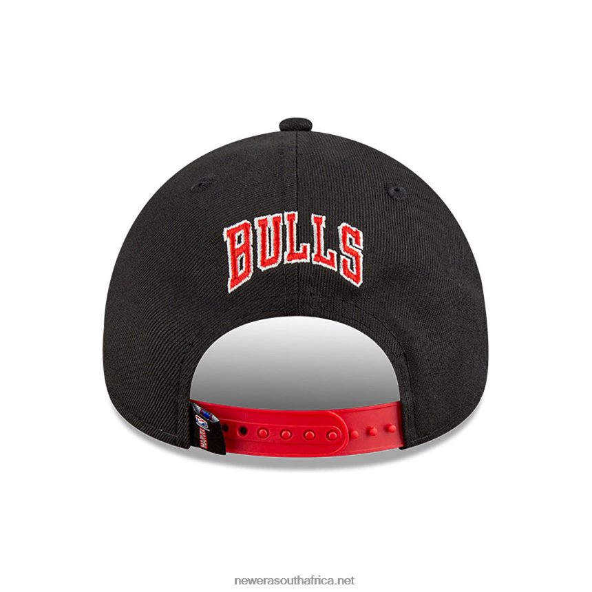 Chicago Bulls NBA x Marvel Spider-Man Black 9FORTY Adjustable Cap New Era TRBRBN1562