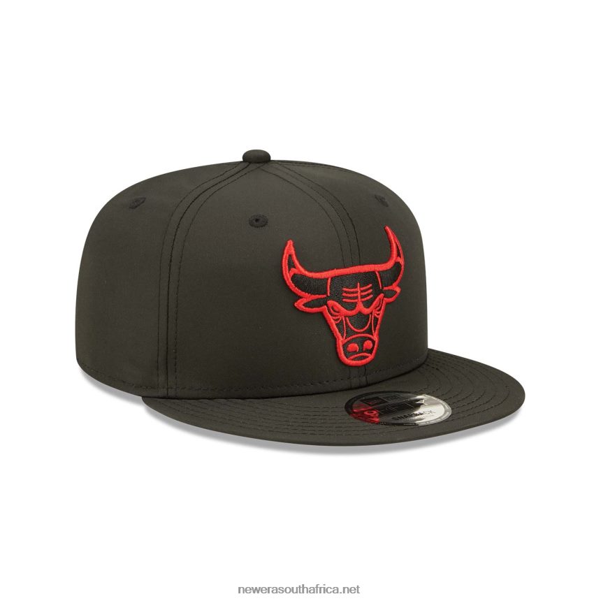 Chicago Bulls Neon Pack Black 9FIFTY Snapback Cap New Era TRBRBN1871
