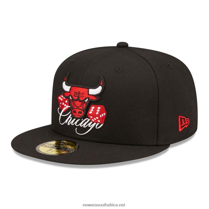 Chicago Bulls Roller Black 59FIFTY Fitted Cap New Era TRBRBN1414
