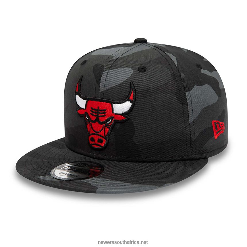 Chicago Bulls Team Camo 9FIFTY Snapback Cap New Era TRBRBN2045