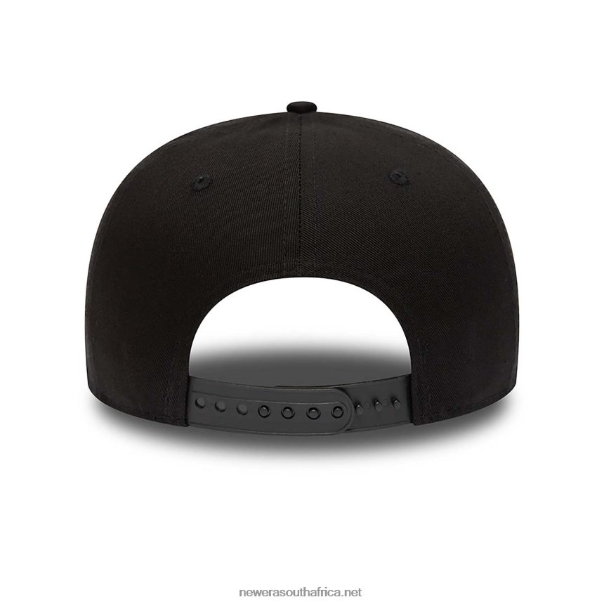 Chicago Bulls Team Infill Logo Black 9FIFTY Snapback Cap New Era TRBRBN2046