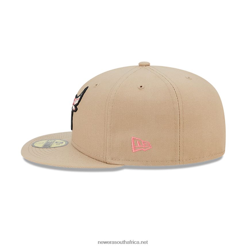 Chicago Bulls Team Neon Beige 59FIFTY Fitted Cap New Era TRBRBN688