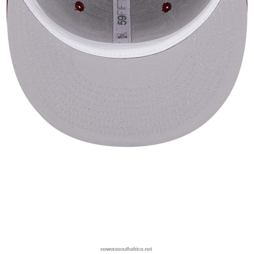 Chicago Bulls Twilight Fantasy Dark Red 59FIFTY Fitted Cap New Era TRBRBN1120