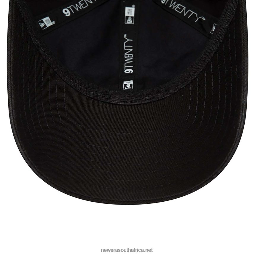 Chicago Bulls Wash Wordmark Black 9TWENTY Adjustable Cap New Era TRBRBN2214