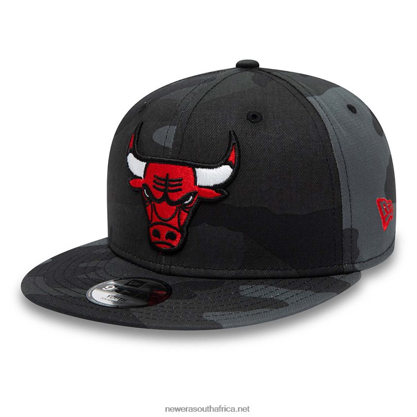 Chicago Bulls Youth Team Camo 9FIFTY Snapback Cap New Era TRBRBN2135