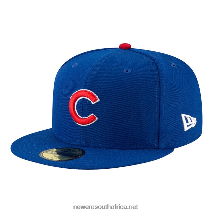 Chicago Cubs Authentic On Field Game Blue 59FIFTY Cap New Era TRBRBN1329