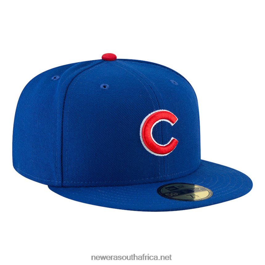 Chicago Cubs Authentic On Field Game Blue 59FIFTY Cap New Era TRBRBN1329