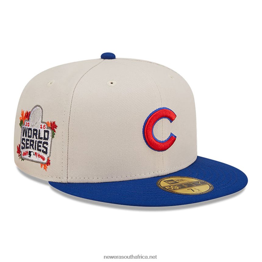 Chicago Cubs Fall Classic White 59FIFTY Fitted Cap New Era TRBRBN285