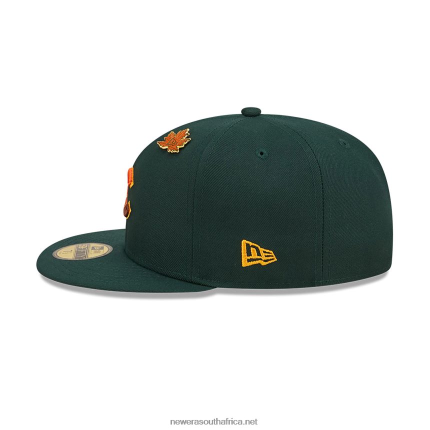 Chicago Cubs Leafy Dark Green 59FIFTY Fitted Cap New Era TRBRBN657