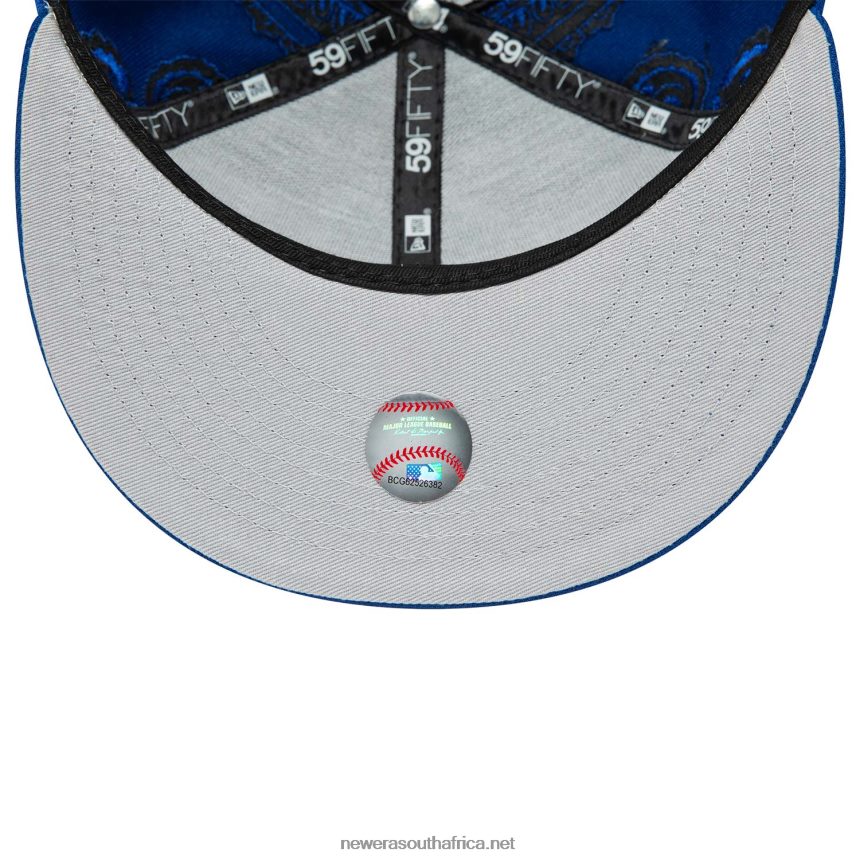 Chicago Cubs MLB Swirl Blue 59FIFTY Fitted Cap New Era TRBRBN279