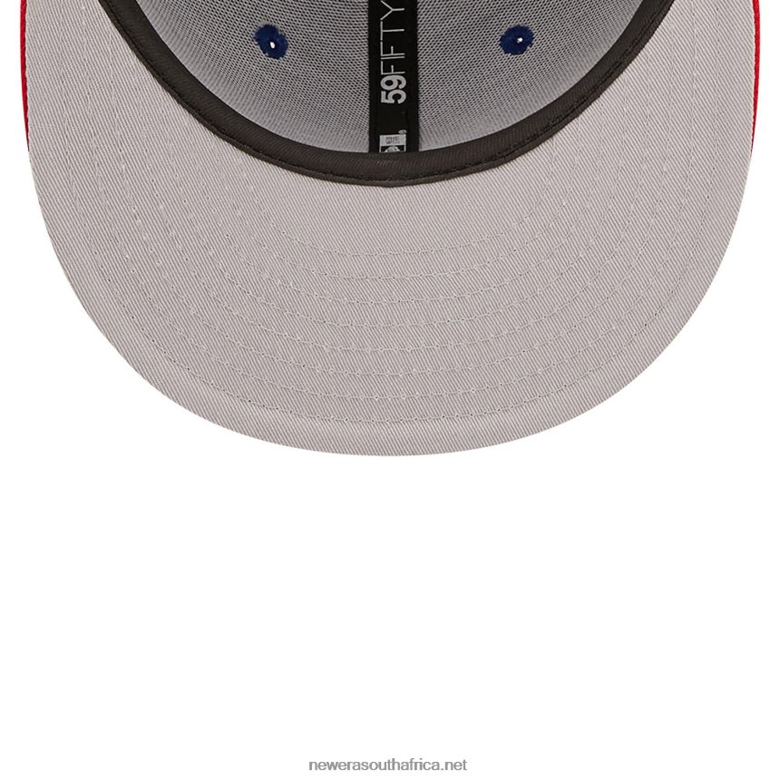 Chicago Cubs NE Letterman Blue 59FIFTY Fitted Cap New Era TRBRBN154