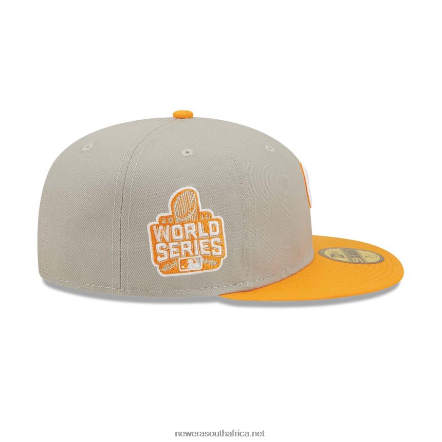 Chicago Cubs Orange Soda Grey 59FIFTY Fitted Cap New Era TRBRBN750