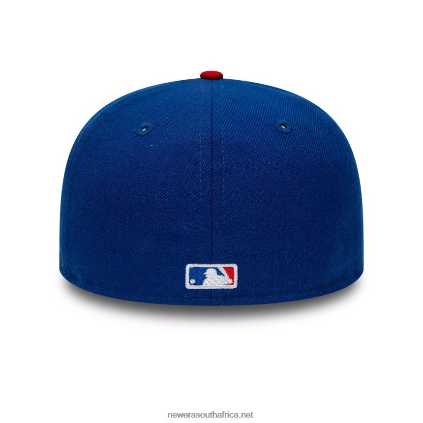 Chicago Cubs Premium Wool Blue 59FIFTY Fitted Cap New Era TRBRBN393
