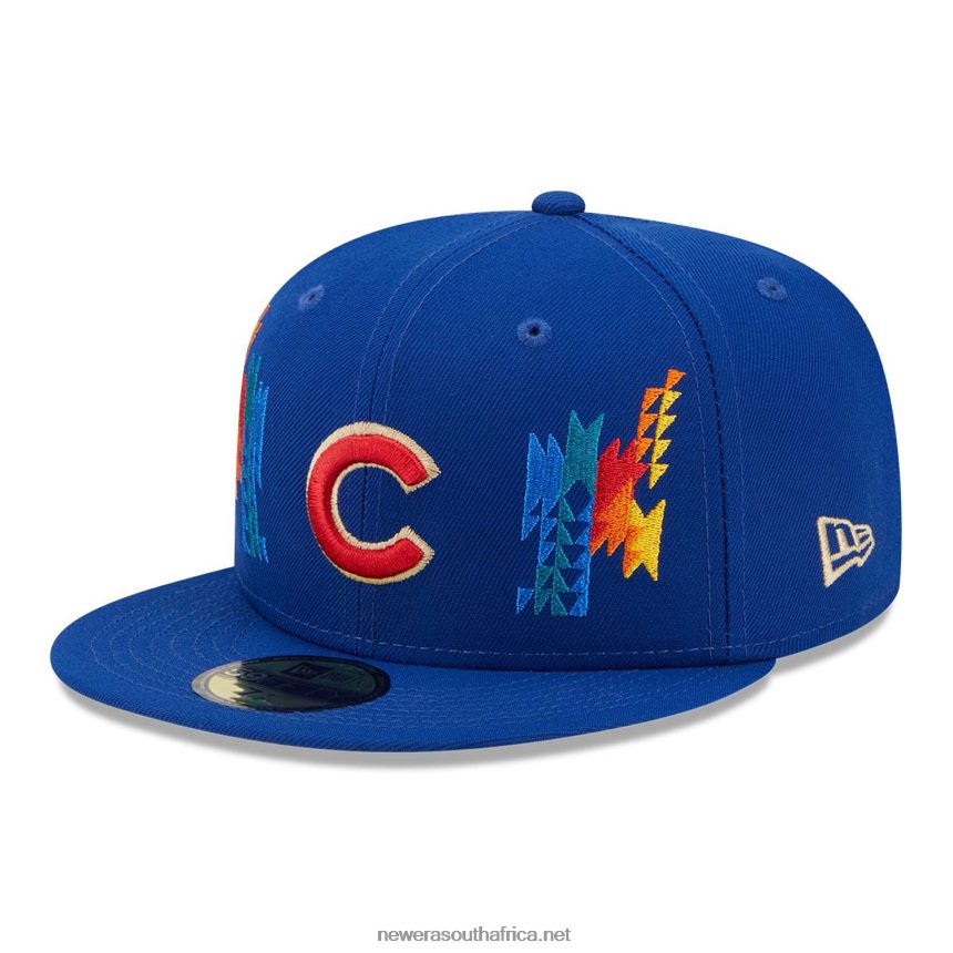 Chicago Cubs Southwestern Blue 59FIFTY Fitted Cap New Era TRBRBN762